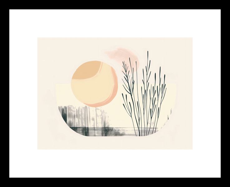 Plakat 18x13cm Pastelowy Wschód zdjęcie 3