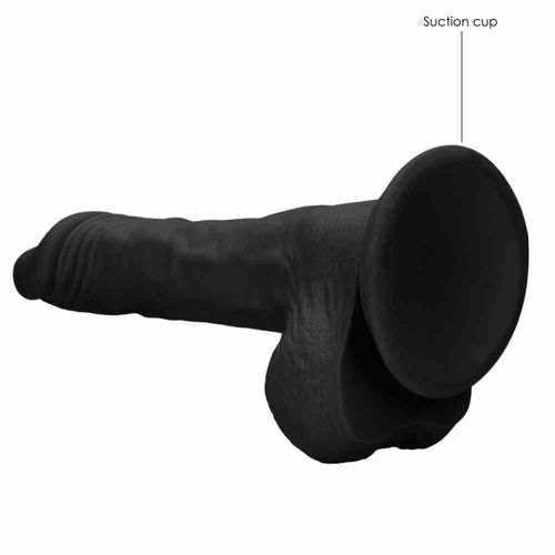 Dildo Z Jądrami 20 Cm Czarne na Arena.pl