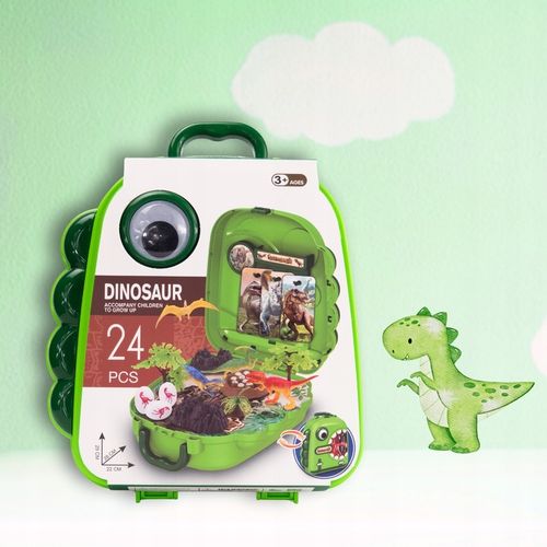 Zestaw Dinozaury w Plecaku - Przenośny Świat Dinozaurów na Arena.pl