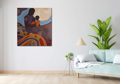 Obraz 90x100cm Opowieści Przodków na Arena.pl