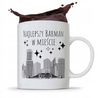 Kubek Prezent Dla Barmana Barmanki Najlepszy Z Nadrukiem Ze Zdjęciem
