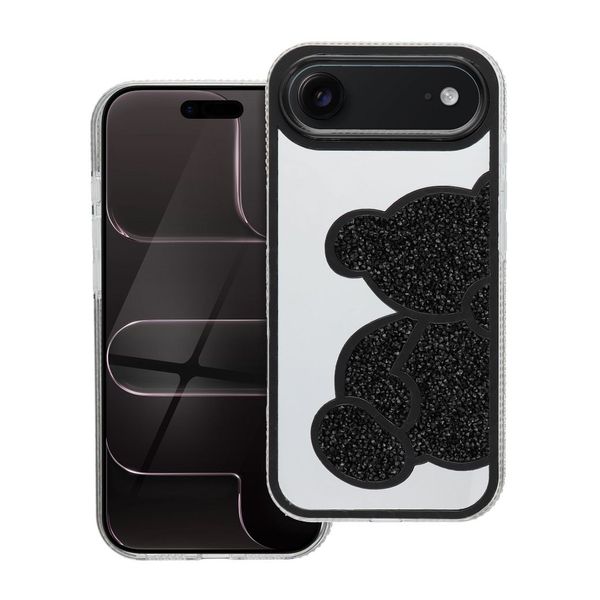 Futerał TEDDY BEAR do IPHONE 17 Air czarny zdjęcie 1