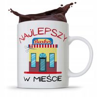 Kubek Fryzjera Fryzjerki Najlepszy W Mieście Z Nadrukiem Ze Zdjęciem