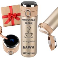 Kubek Termiczny z Wyświetlaczem LED + Grawer Prezent Dla Niej i Niego