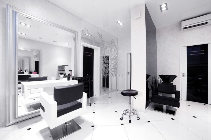 Emaga Taboret kosmetyczny KB-Monza czarny zdjęcie 2