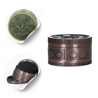 młynek metalowy amsterdam 3 części 52 mm mix kolor