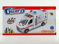 auto ambulans b/o światło, dźwięk 21x11x8cm 5609