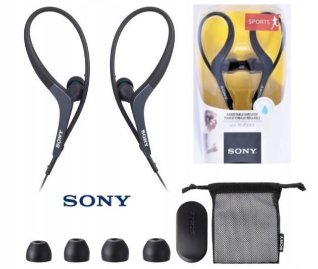 Słuchawki sportowe dokanalowe Sony MDR-AS40OEX zdjęcie 1