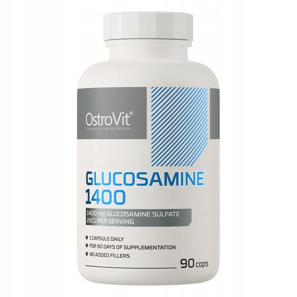 OSTROVIT GLUCOSAMINE 1400 mg - 90 kaps zdjęcie 2