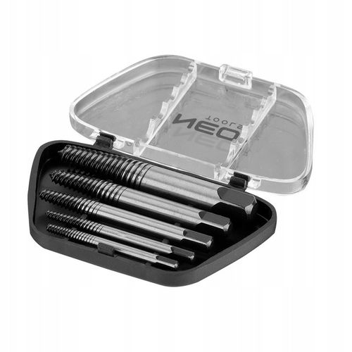 NEO 5 SZT WYKRĘTAKÓW WYKRĘTAKI DO ZERWANYCH USZKODZONYCH ŚRUB M3-M18 09-615 na Arena.pl