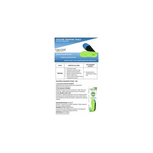 r 41-42 - wkładki do butów obuwie trekkingowe coccine trekking trace na Arena.pl