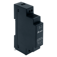 Delta DIN Rail 12V/0.83A, CHROME, , II klasa ochronnoĹ›ci