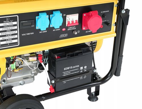 AGREGAT PRĄDOTWÓRCZY 3fazy 230/400V 5500W 13KM AVR na Arena.pl