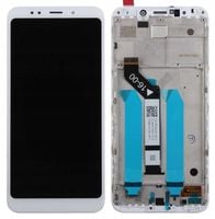 wyświetlacz lcd redmi 5 plus ramka biały