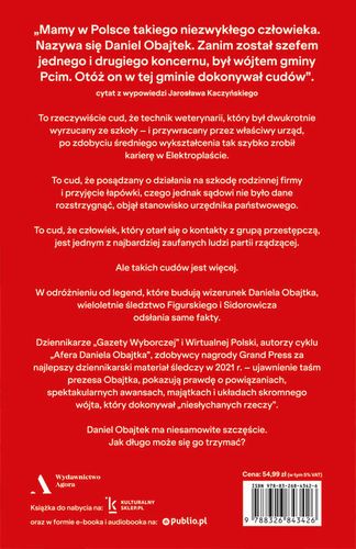 Siedem szczęść Daniela Obajtka. Biografia na Arena.pl