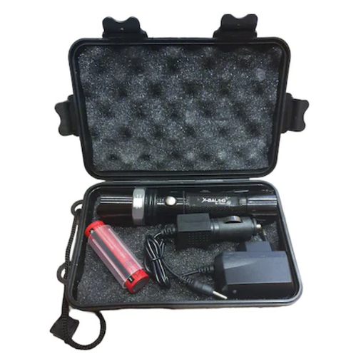 ALUMINIOWA LATARKA Z ZOOMEM, XPE LED, 3 TRYBY OŚWIETLENIA na Arena.pl