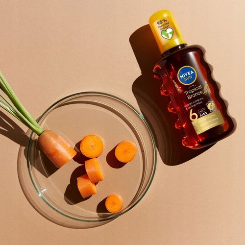 NIVEA SUN Intense Bronze spray SPF 6 Karotenowy olejek do opalania, 200 ml na Arena.pl