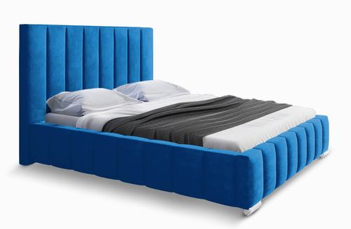 Łóżko tapicerowane z pojemnikiem na pościel Mia 160x200 na Arena.pl