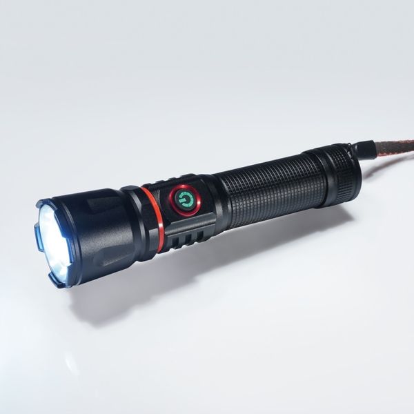 Latarka USB niebieska TIROSS TS-1889 zdjęcie 3