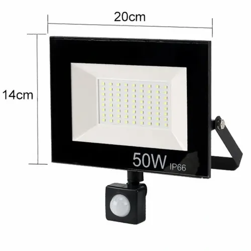 HALOGEN Naświetlacz LED SLIM CZUJNIK RUCHU zmierzchu reflektor z czujnikiem na Arena.pl