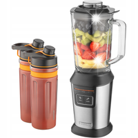 Blender kielichowy Sencor SBL 7550SS 800W smoothie dwie sportowe butelki