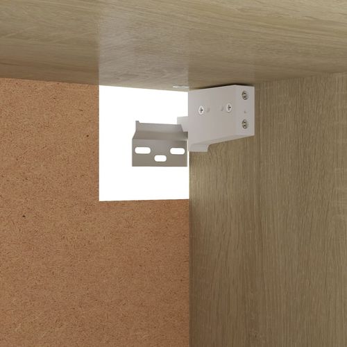 Szafka, dąb sonoma, 100x32,5x35 cm, materiał drewnopochodny na Arena.pl