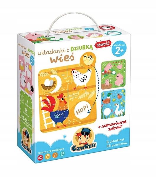 Puzzle CzuCzu 36 elementów Wieś 491521 zdjęcie 1