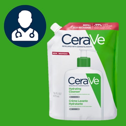 CeraVe Emulsja Nawilżająca do Mycia Skóra Normalna i Sucha 473ml Refill na Arena.pl