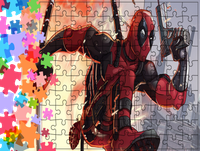 Puzzle tradycyjne Deadpool - Marvel