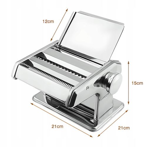 DUŻA MASZYNKA DO ROBIENIA MAKARONU CIASTA PIEROGÓW LASAGNE WAŁKOWANIA 3w1 na Arena.pl