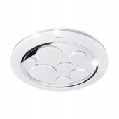 Plafon okrągły Struhm 38 x 5,8 cm biały DROPS LED 24W Plafoniera LED 03865