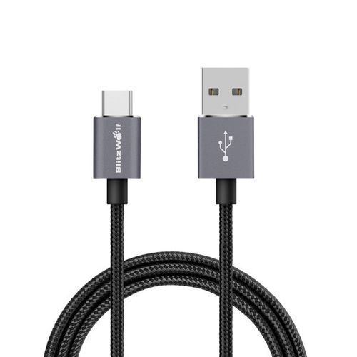 Kabel USB typu C BlitzWolf BW-TC1 1m czarny na Arena.pl