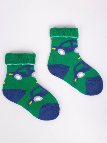 Skarpety chłopięce frotte kolorowe 6PAK 17-19 YOCLUB na Arena.pl