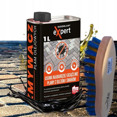 ZMYWACZ DO USUWANIA CIĘŻKICH PLAM OLEJU OLEJOWYCH Z KOSTKI BRUKOWEJ BRUKU na Arena.pl