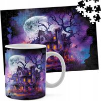ZESTAW KUBEK + PUZZLE 110EL - HALLOWEEN