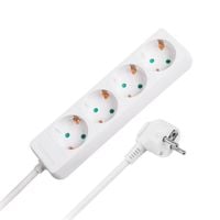 Przedłużacz listwa zasilająca 1,5m 4 gniazda 3x1,0mm2 Rebel