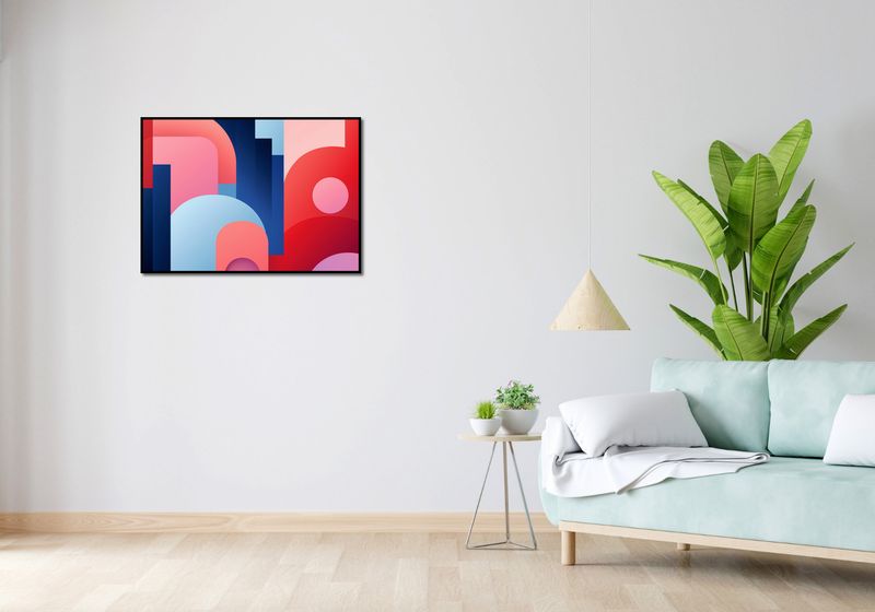 Plakat 84x59,5cm Miasto Kolorów zdjęcie 4