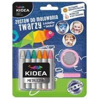 ND17_SZ-50663 Zestaw do malowania twarzy Kidea blister DERFORM