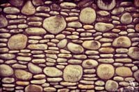 FOTOTAPETA KAMIENIE ŚCIANA MUR