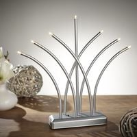 Świecznik adwentowy LED lampka świąteczna metalowa dekoracja ozdoba święta