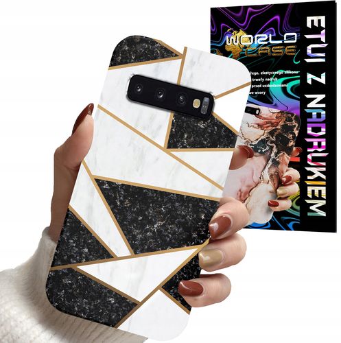 ETUI CASE DO SAMSUNG S10 - MARMUREK GEOMETRIA WZORY DLA KOBIET na Arena.pl
