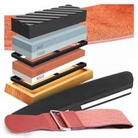 KAMIEŃ WODNY OSTRZAŁKA DO NOŻY KORUND OSEŁKA STALKA DO OSTRZENIA