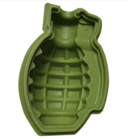 Forma silikonowa - granat 3D, bomba na Arena.pl
