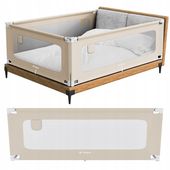 Barierka do łózka ochronna TULANO bramka zabezpieczająca składana