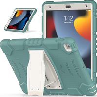 Etui do iPad 9/8/7 10.2” Pancerne z Podstawką Zielone