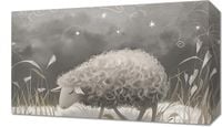 Obraz 50x30cm Bujna Owca