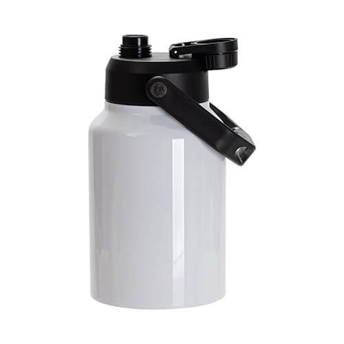 Termos ze stali nierdzewnej 2000 ml do sublimacji - biały zdjęcie 4