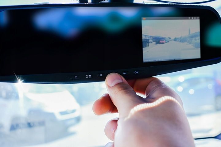 Wideorejestrator lusterko wsteczne microSD GRATIS zdjęcie 12