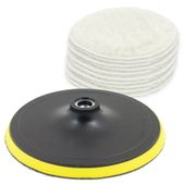 Tarcza polerska z nakładkami