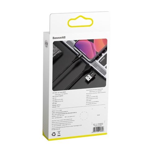 Kabel Usb-C + Usb Do Lightning Baseus Pd, 18W, 1M (Czarny) na Arena.pl